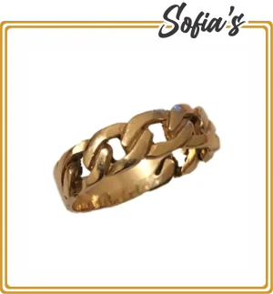 Gold ring for men