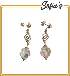 Crystal earrings