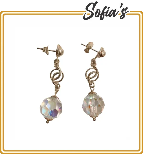 Crystal earrings