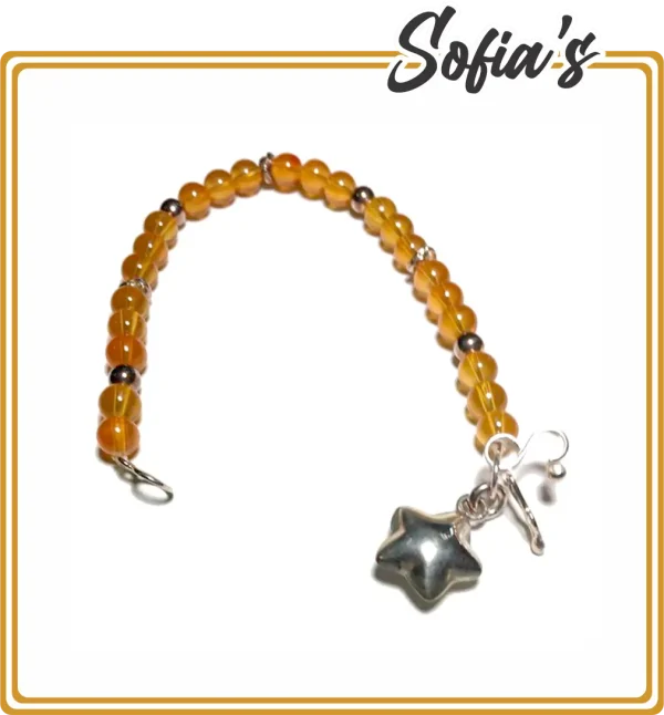 Handmade bracelet with Star pattern