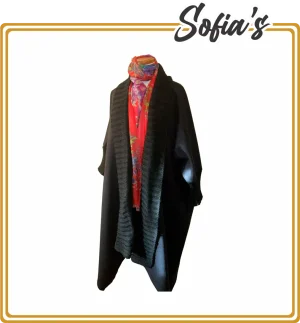 Seasonal Cape Coat - Polyester