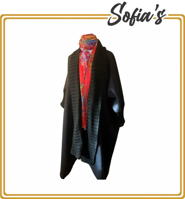 Seasonal Cape Coat - Polyester