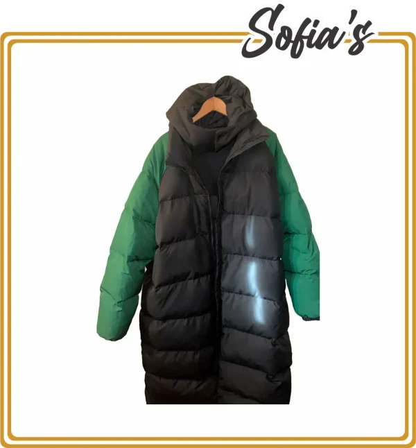 Extra Warm Long Coat with Detachable Hood