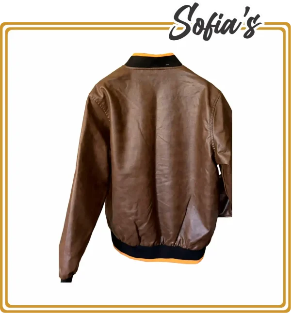 Brown Synthetic Jacket - Chor 2