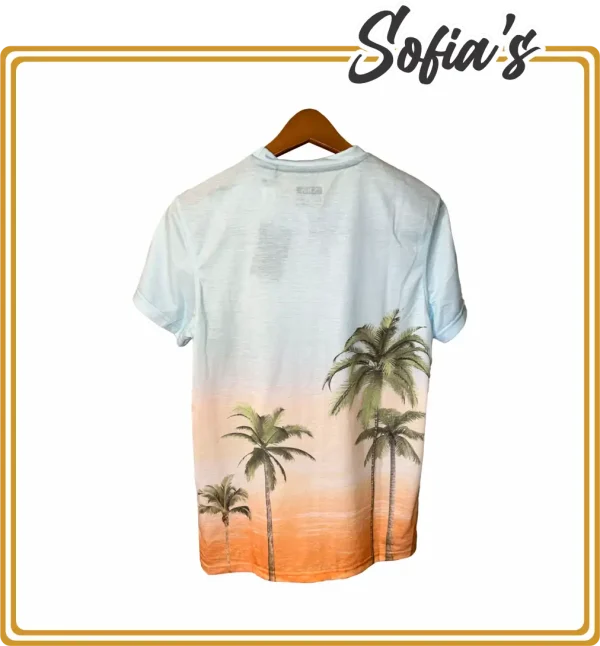 SIOX Palm Tree Print Shirt 2