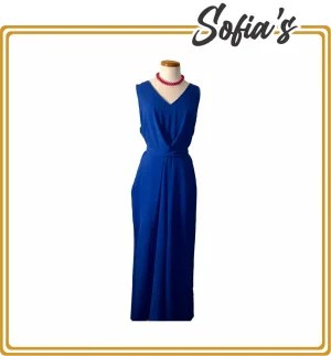 Royal Blue Jumpsuit with Pockets - Brand 1-State