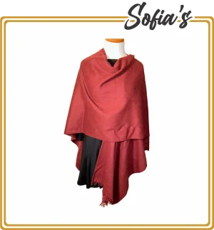 Poncho Made from Acrylic and Cashmere - SacK Brand