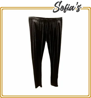 Black Velvet Pants