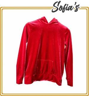 Velvet Shirt with Hood - Unisex