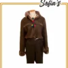 Brown Sheepskin Coat