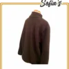 Unisex black synthetic jacket by Time and Tru 2