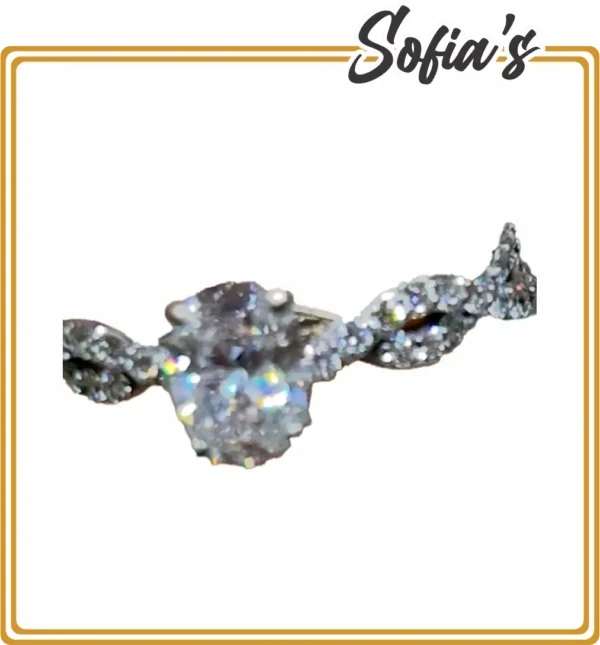 size 8 diamond ring