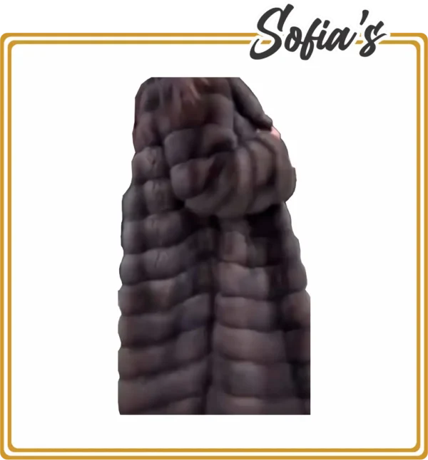 Three-Quarter Length Mink Fur Coat - Image 2