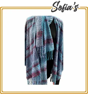 Cape and Scarf in Synthetic Materials