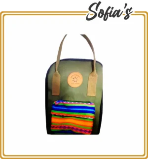 Ethnic Backpacker with Lining